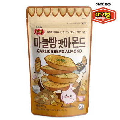 머거본 마늘빵 맛 아몬드 180g