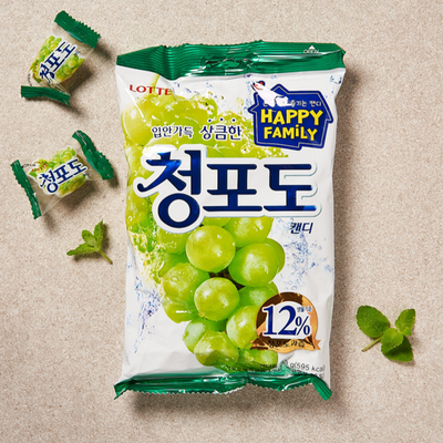 롯데 청포도 캔디 153g