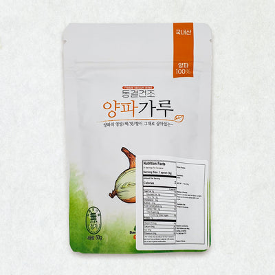 산마을 - 동결건조 양파가루 50g <br> 유통기한 : 2024년 2월 17일