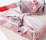 [고국배송] 보자기선물세트(강원도백잣300g+황잣300g)