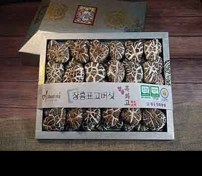 [고국배송] 유기농표고 흑화고 500g