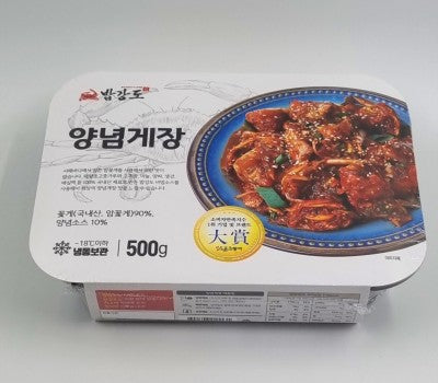 [고국배송] 밥강도 양념게장 500g