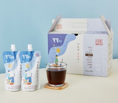 이도 발효한차 덕분에 똑똑다 120ml* 20팩 (유통기한 :  2022년 7월 5일)