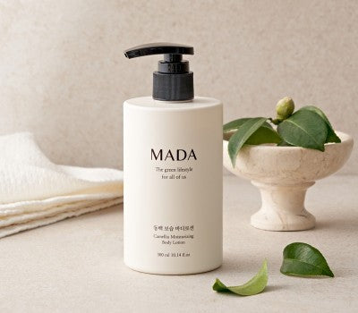 [고국배송] [MADA X 일상편리] 동백 보습 욕실완성 선물세트