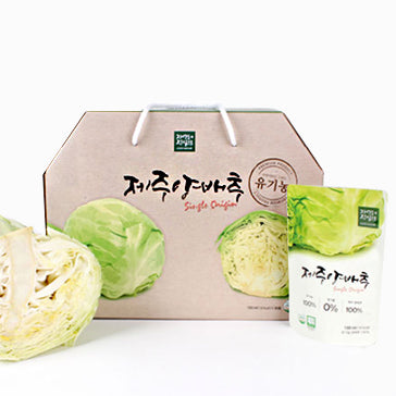 자연을진심으로 - 유기농 제주 양배추즙 100ml x 30포