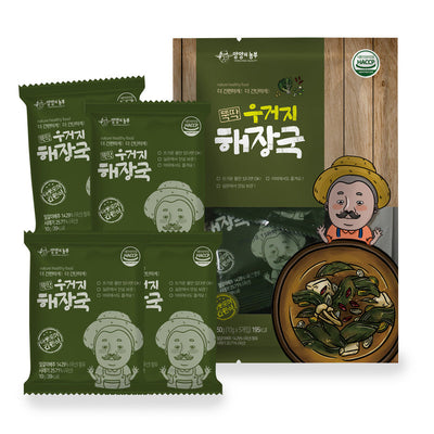 양양의농부 - 뚝딱 우거지 해장국 50g<br>유통기한 : 2025년 12월 17일