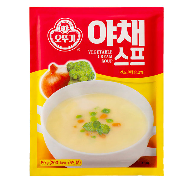 오뚜기 - 야채 스프 80g<br>유통기한 : 2023년 11월 26일