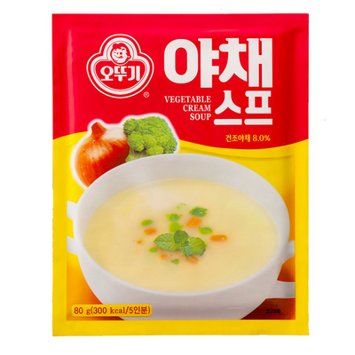 오뚜기 - 야채 스프 80g<br>유통기한 : 2023년 11월 26일