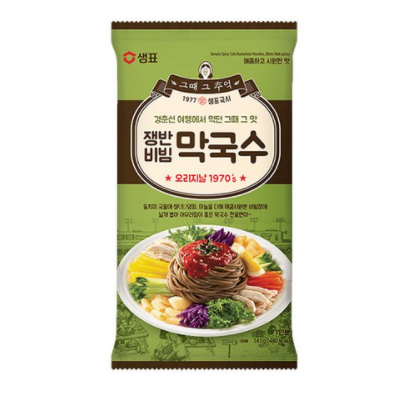 샘표 그때 그 추억 쟁반비빔 막국수 126g