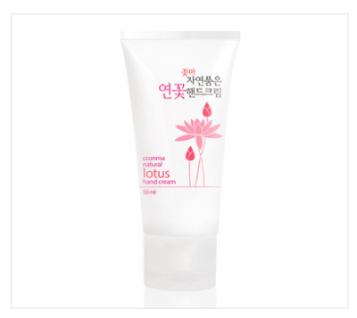 꽃마 - 자연품은 연꽃 핸드크림 50ml </br> 유통기한 : 2023년 3월 16일