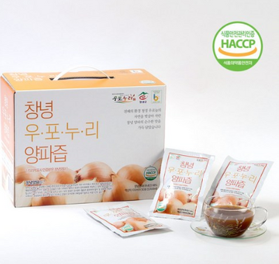 창녕 우포누리 양파즙 100ml * 50포 (1주문당 1개 한정)