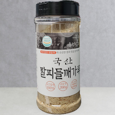 충청상회 100% 한국산 탈피들깨가루 200g