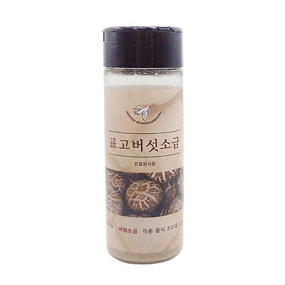 백마영농 표고버섯 소금 120g <br/> 유통기한 : 2024년 4월 29일