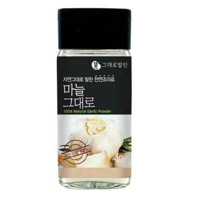 그대로말린 - 천연조미료 마늘 그대로 40g <br/>유통기한 : 2024년 9월 5일
