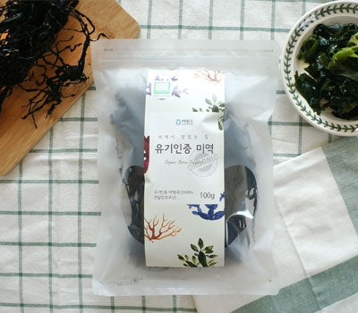 기장물산 - 유기인증 미역 100g </br> 유통기한 : 2023년 5월 10일