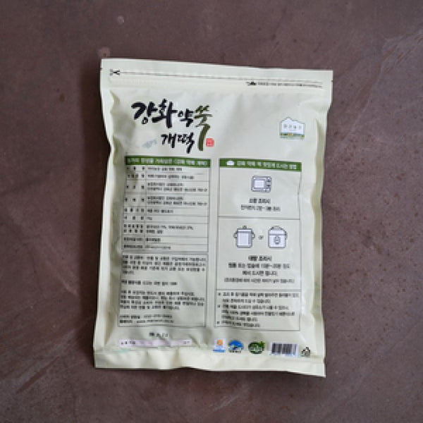 [꽃마Fresh] 마리농장 - 강화 약쑥 개떡 1kg </br> 유통기한 : 2023년 10월 15일