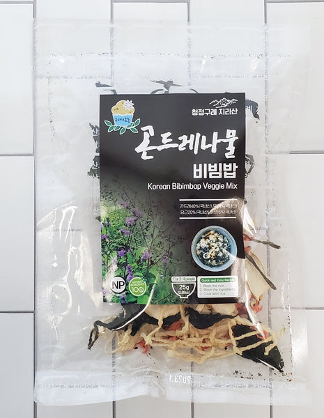 구례삼촌 곤드레나물 비빔밥 25g