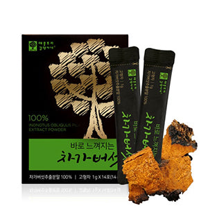 바로 느껴지는 차가버섯 2박스 (4주분)