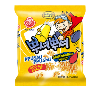 오뚜기 - 뿌셔뿌셔 양념치킨맛 90g </br> 유통기한 : 2024년 5월 10일