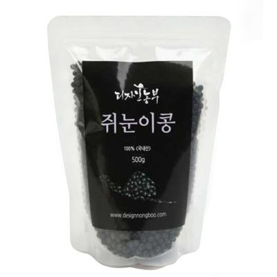 디자인농부 - 쥐눈이콩 500g </br> 유통기한 : 2024년 4월 1일