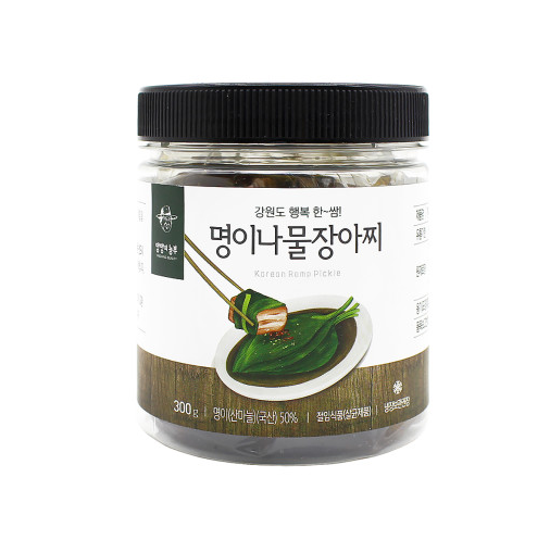 [강원도] 행복한~쌈 명이나물 장아찌 300g