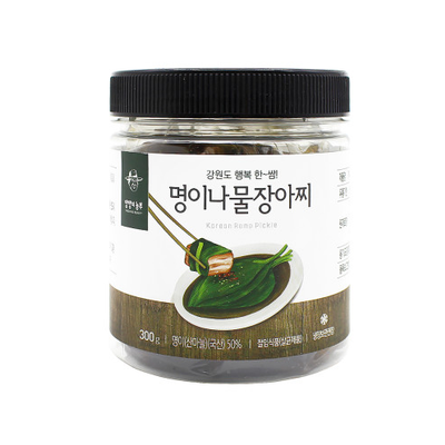 [강원도] 행복한~쌈 명이나물 장아찌 300g