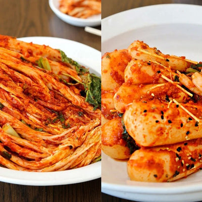 [무료별도배송]평창 꽃순이 고랭지 포기김치2.5kg+총각김치2.5kg