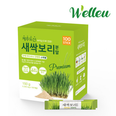 제주도산 새싹보리분말 스틱형 150g(15g*100포)