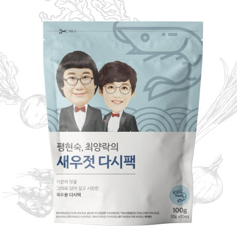 팽현숙•최양락의 새우젓 다시팩 100g </br> 유통기한 : 2023년 3월 28일