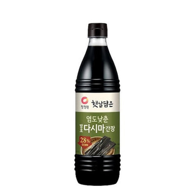 청정원 염도낮춘 발효다시마간장 840ml