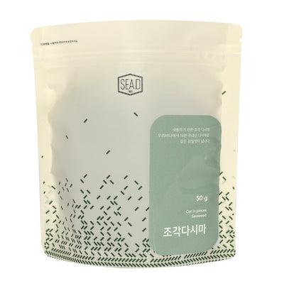 씨드 - 깊은 감칠맛이 뛰어난 조각 다시마 50g </br> 유통기한 : 2024년 6월 30일