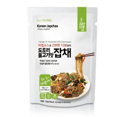 지산마루 - 도토리 불고기맛 잡채 130g </br> 유통기한 : 2023년 5월 23일