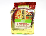[풀무원] 생면식감 - 육개장 칼국수 (4팩)