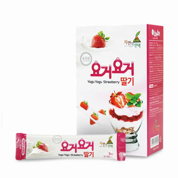 요거요거 딸기 유산균 분말 30g x 10포 </br> 유통기한 : 2023년 4월 28일