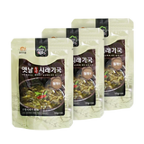 알천농원 - 즉석 시래기국 들깨맛 10g x 3봉 </br> 유통기한 : 2024년 6월 30일