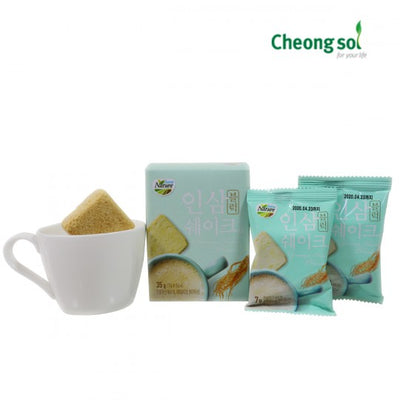 청솔 인삼 블럭 쉐이크 35g (7g*5개입)