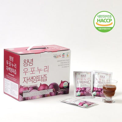 창녕 우포누리 자색양파즙 100ml*50포 (1주문당 1개 한정)