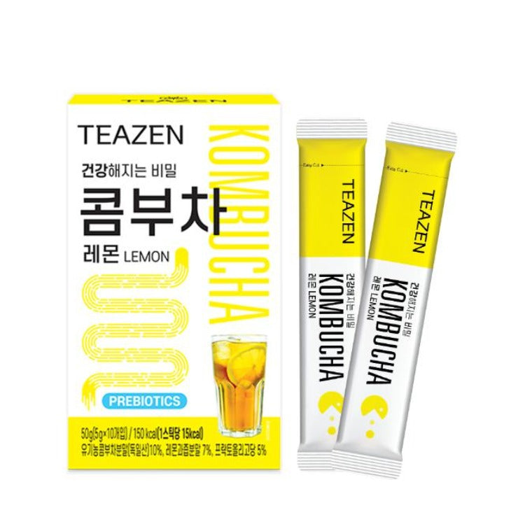 티젠 - 콤부차 레몬 스틱형 3box (전용 보틀 증정)