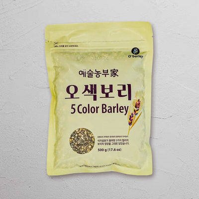 청맥 - 예술농부家 오색보리 500g </br> 유통기한 : 2024년 1월 3일