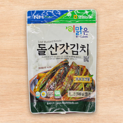 [꽃마Fresh] 해남농협 이맑은 돌산갓김치 500g