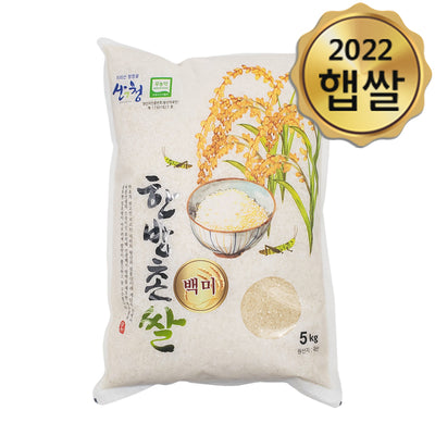 산엔청 금서 무농약 한방촌쌀 5kg 1포 - 1주문당 2포 한정 (냉장보관)<br>(도정일 : 2023년 8월 29일)