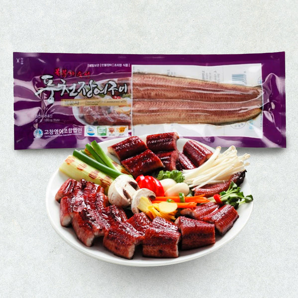 [꽃마Fresh] 선운산 - 풍천 복분자 장어구이 150g   유통기한 : 2025년 9월 12일