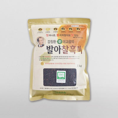강창환 태교음악 - 무농약 발아 찰흑미 1kg </br> 도정일 : 2023년 1월 20일