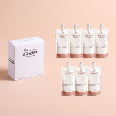 칼로리반 견과 곤약죽 (130g*7개) (유통기한 : 2021년 12월 27일까지)