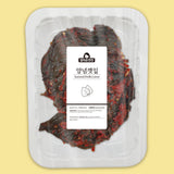 [꽃마Fresh] 맛깔난 밑반찬 양념깻잎(1LB X1팩)