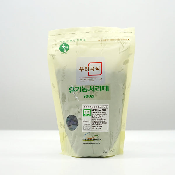 우리곡식 - 유기농 서리태 700g X 5봉 유통기한: 2026년 5월 22일