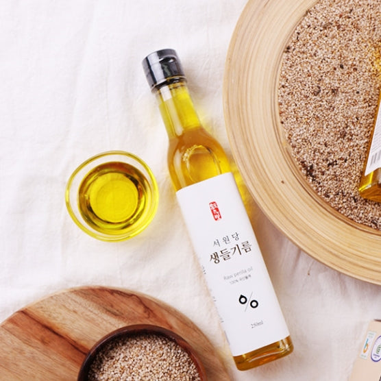 서원당 - 냉압착 생들기름 250ml<br>유통기한 : 2026년 12월 10일
