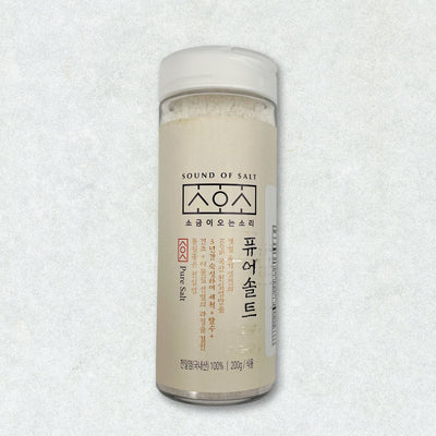 소금이 오는 소리 퓨어 솔트 200g (3년숙성 천일염)
