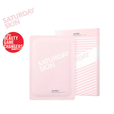 SATURDAY SKIN 브라이트닝 마스크 5장