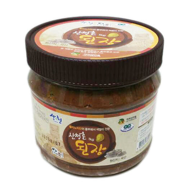 산청 한식 촌된장 1kg </br> 유통기한 : 2025년 1월 9일